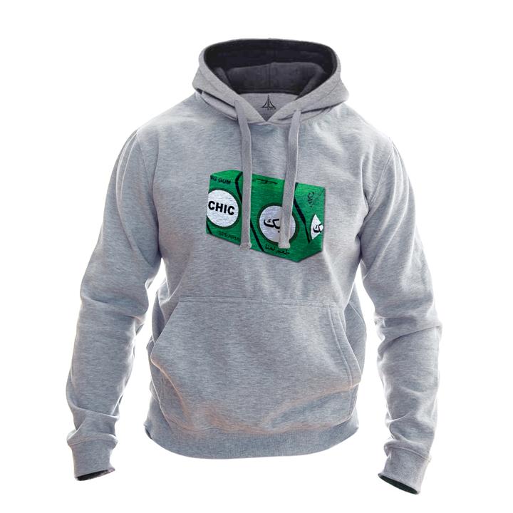 هودی زنانه به رسم طرح آدامس شیک کد 1165